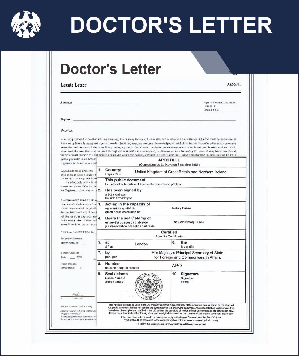 Doctor's Letter – Express Apostille Service