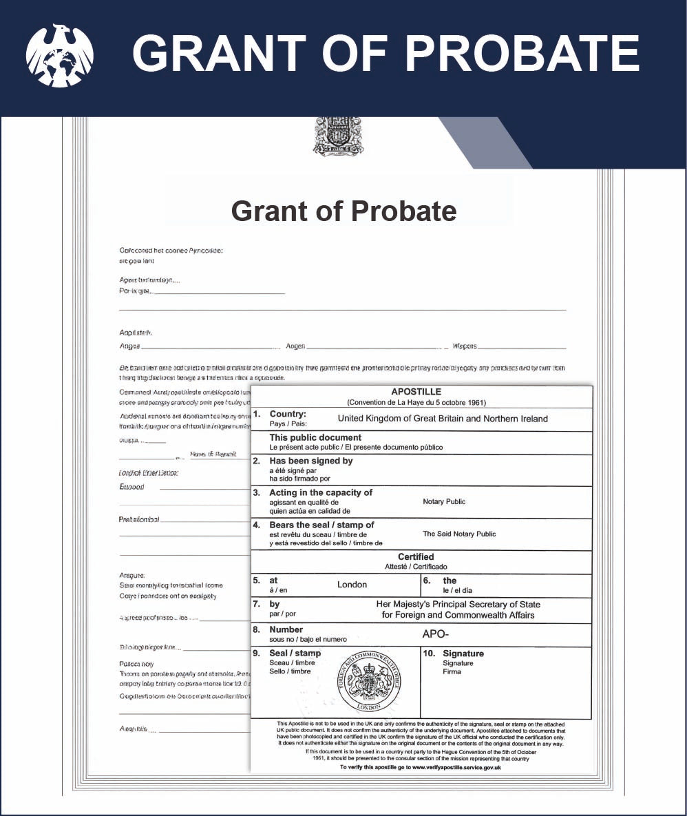 Grant of Probate – Express Apostille Service