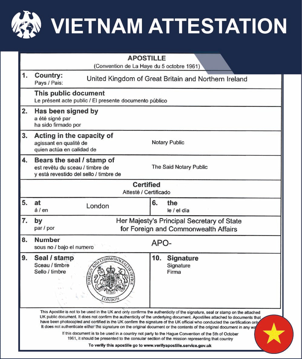 Vietnam Attestation