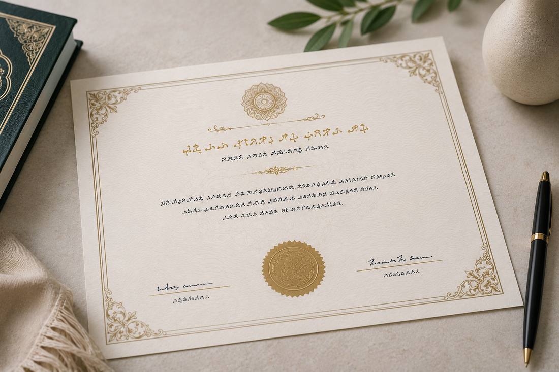 Apostille for a religious marriage certificate: what you need to know before submitting
