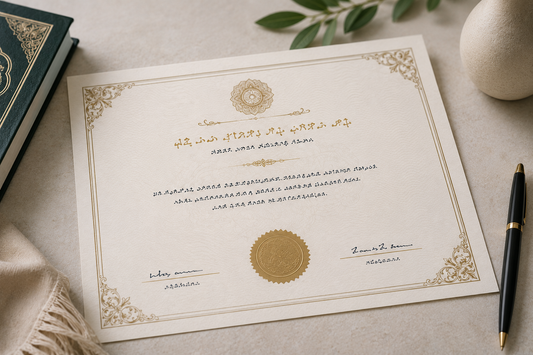 Apostille for a religious marriage certificate: what you need to know before submitting