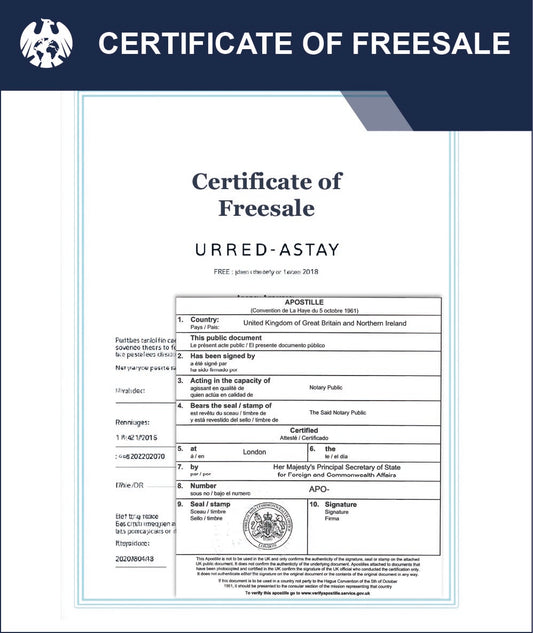 Certificate of Freesale – Express Apostille Service Apostille Service
