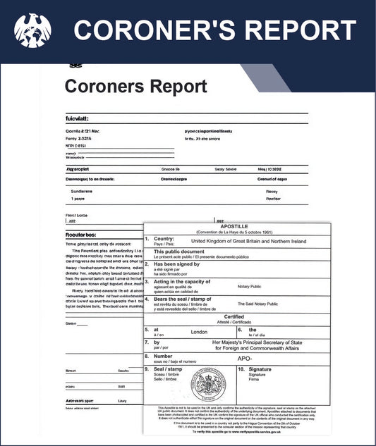 Coroner's Report – Express Apostille Service
