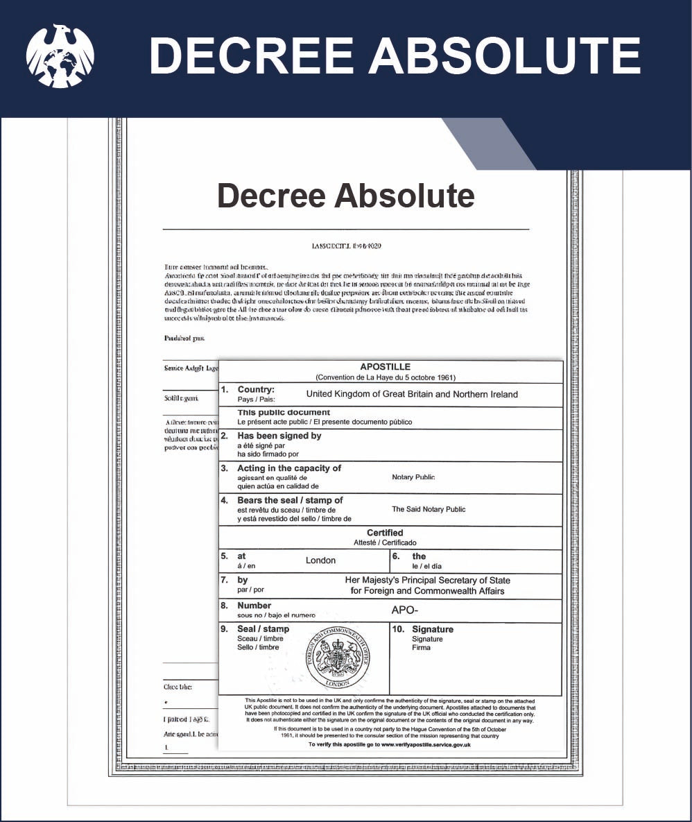 Divorce Absolute Decree Absolute Apostille | Fast Divorce Certificate Legalisation – 12 ...