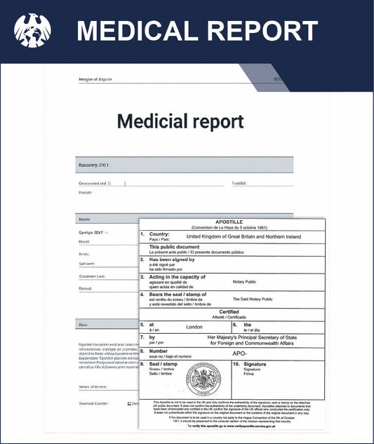 Medical Report – Express Apostille Service