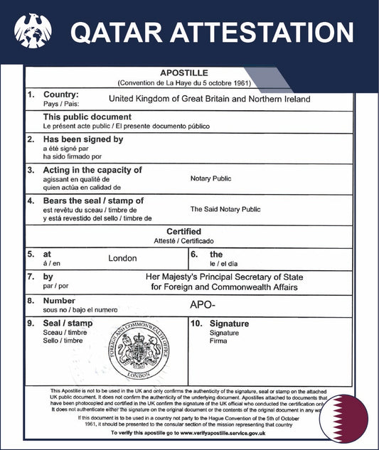 Qatar Attestation