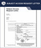 Subject Access Request Letter – Express Apostille Service